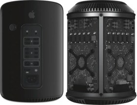 تصویر کیس اپل mac pro6 با 16گیگ گرافیک فایرپرو با 32 گیگ رم 