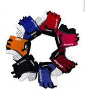 تصویر دستکش نیمه دوچرخه بدون مچ 