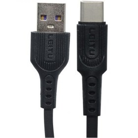 تصویر کابل Type-C لیتو مدل LD-27 طول 1 متر Leitu LD-27 Type-C Cable 1M