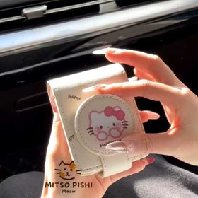 تصویر کیف آرایشی آینه دار جیبی 