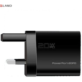 تصویر شارژر پرومیت مدل POWERPORT-20PD-UK 