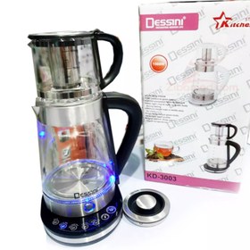 تصویر چای ساز روهمی دسینی مدل 3003 Dessini tea maker model 3003