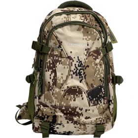 تصویر کوله پشتی کوهنوردی مدل ارتشی برند پريزيدنت President کد8711 president khaki climbing-and-hiking-backpack code 8711