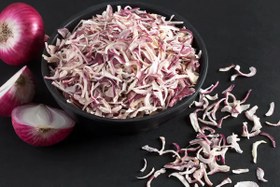 تصویر پیاز خشک قرمز - پاکت پلاستیکی / 500g / نگینی ریز لوکس Dried red onion