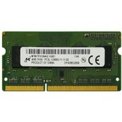تصویر رم لپ تاپ 4 گیگ Micron Technology DDR3-PC3L-1600-12800 MHZ 1.35V 