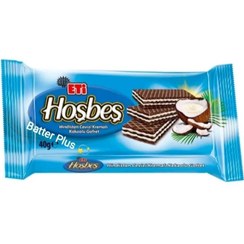 تصویر ویفر هوش بش نارگیلی اتی ETi ترکیه در وزن 40گرم تکی و بسته ی 24تایی 