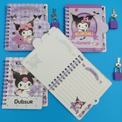 تصویر دفترچه لبوبو قفل دار 