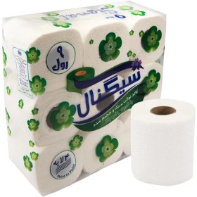 تصویر دستمال کاغذی توالت مدل دلسی سیگنال 