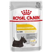 تصویر پوچ سگ بالغ درماکامفورت رویال کنین 85 گرم (پوست و موی حساس) Royal Canin Dermacomfort wet 85g