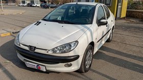 تصویر پژو 206 صندوقدار مدل 1395 ا V8 V8