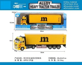 تصویر کامیون کانتینردار 