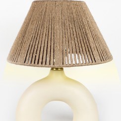 تصویر آباژور نیم دونات کرم شید کنفی 