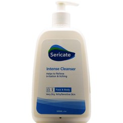 تصویر شوینده کرمی قوی سری کیت مناسب پوست خیلی خشک و حساس 500 میلی لیتر Sericate Intense Cleanser Very Dry And Sensitive Skin 500ml