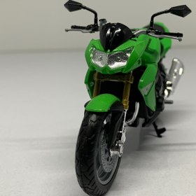 تصویر موتور سنگین کاوازاکی Z1000 - سبز Kawasaki Z1000