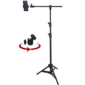 تصویر سه پایه موبایل مادوکس Madox mobile tripod holder G2 مشکی 