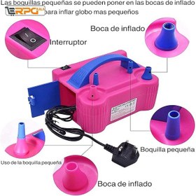 تصویر پمپ باد برقی بادکنک Partilandia 