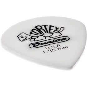 تصویر پیک گیتار DUNLOP TORTEX WHITE JAZZ III PICK 1.35mm 