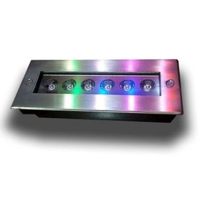 تصویر دفنی 6 وات خطی - سفید 