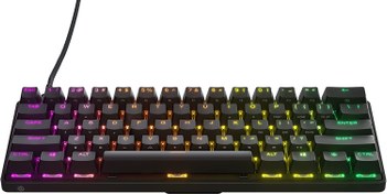 تصویر کیبورد گیمینگ استیل سریز مدل APEX PRO MINI WIRELESS ا Apex APEX PRO MINI WIRELESS Gaming Keyboard Apex APEX PRO MINI WIRELESS Gaming Keyboard