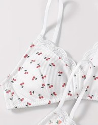 تصویر سوتین نخی دخترانه میوه‌ای 