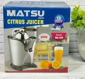 تصویر آب مرکبات ماتسو تحت لیسانس ژاپن مدل MATSU 420 MATSU