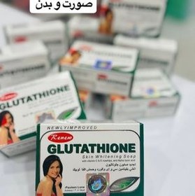 تصویر صابون گلوتاتیون سفیدکننده صورت و بدن 