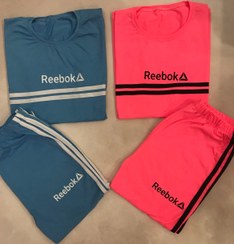 تصویر تیشرت و شلوارک ست ورزشی REEBOK 