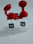 تصویر نمک پاش2قلو (2 عددی) آشا زیباسازان 