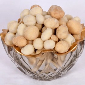 تصویر مغز بادام زمینی روکش‌دار سرکه‌نمکی 500 گرم ( پاکت زیپ دار) 