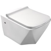 تصویر توالت فرنگی دیواری مدل نیوان چینی مینا 