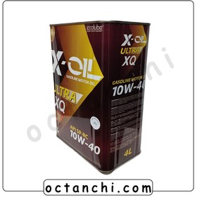 تصویر روغن موتور ایکس اویل 10W-40 ULTRA XQ حجم 4 لیتر X-OIL 