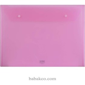 تصویر پاکت (پوشه)دکمه دار شفاف A3 کد A3-107T پاپکو 