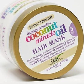 تصویر ماسک مو او جی ایکس مدل نارگیل(داخل حمام)168میلی لیتر OGX hair mask, coconut model (inside Ham)168ml