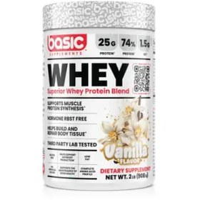 تصویر پروتئین وی بیسیک BASIC WHEY PROTEIN