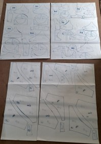 تصویر الگو شورت و سوتین 