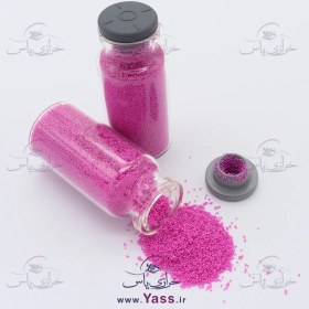 تصویر شن تزئینی بنفش (حدود 40 گرمی) 