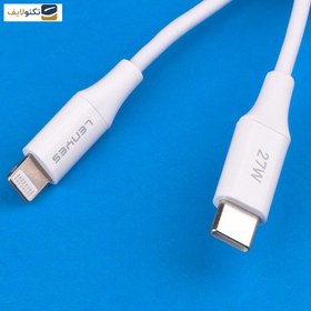 تصویر کابل تبدیل USB-C به لایتنینگ لنیز مدل LC917TC-l طول 1 متر 