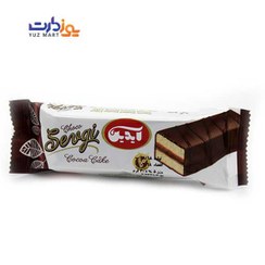 تصویر کیک اسفنجی سوگی با مغز کرم کاکائو - 30 گرم 