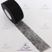 تصویر زانفیکس ساده5سانت مشکی (بسته 80 یاردی) (خرازی و خیاطی) 