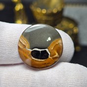 تصویر نگین سنگ طبیعی سپتارین معدنی مراکش طرح خاص کد 34671 