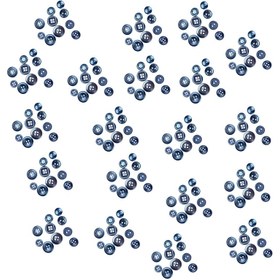 تصویر دکمه مدل D200M بسته 200 عددی 