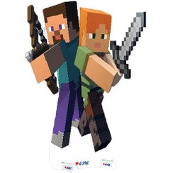 تصویر استند ماینکرافت طرح 3 ( 60 سانت ) 