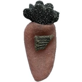 تصویر تکه دوزی طرح هویج 