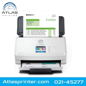 تصویر اسکنر اچ پی مدل Pro N4000 snw1 HP ScanJet Pro N4000 snw1 Sheet-feed Scanner