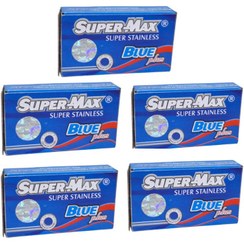 تصویر تیغ یدک سوپرمکس مدل پلاس پنج بسته 10 عددی 
