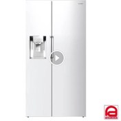 تصویر یخچال فریزر ساید بای ساید 30 فوت پاکشوما مدل P340 P340 Refrigerator freezer