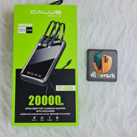 تصویر پاوربانک کالوس مدل p-266 ظرفیت 20000 میلی امپر ساعت Calus powerbank_ P-266