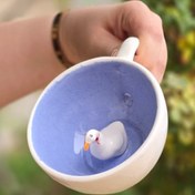 تصویر ماگ سرامیکی سورپرایزی طرح حیوانات مختلف 