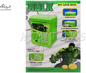 تصویر اسباب بازی قلک رمزدار طرح هالک MY SAFE BOX Hulk 