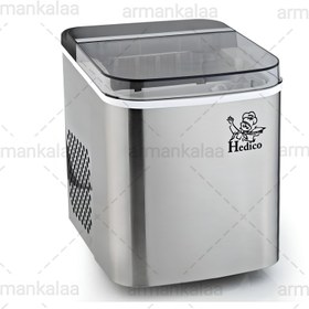تصویر یخ ساز 12 کیلویی استیل 12 kg Stainless Steel Ice Maker